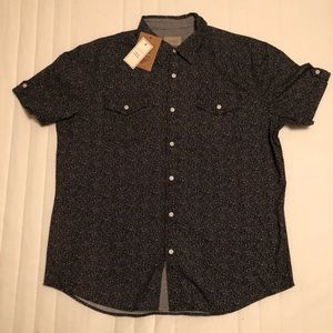 Just A Cheap Shirt Splatter Print short sleeve